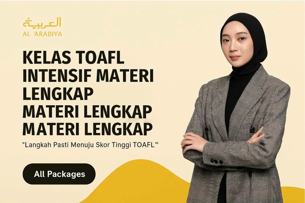 Kelas TOAFL Intensif Kelas TOAFL Intensif