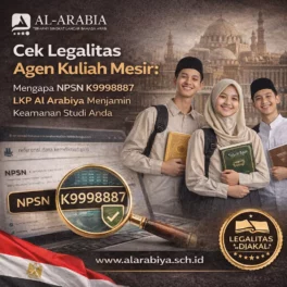 Cek Legalitas Agen Kuliah Mesir - Materi Bahasa Arab Al Arabiya